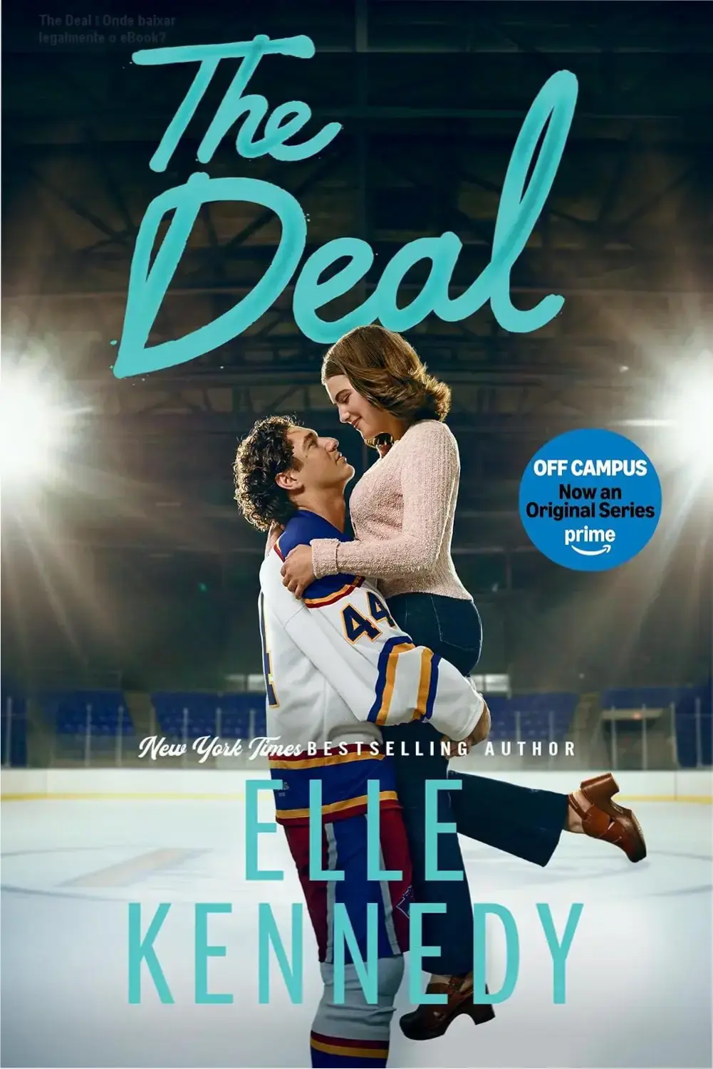 Capa do eBook The Deal (Off‑Campus) mostrando a obra de Elle Kennedy