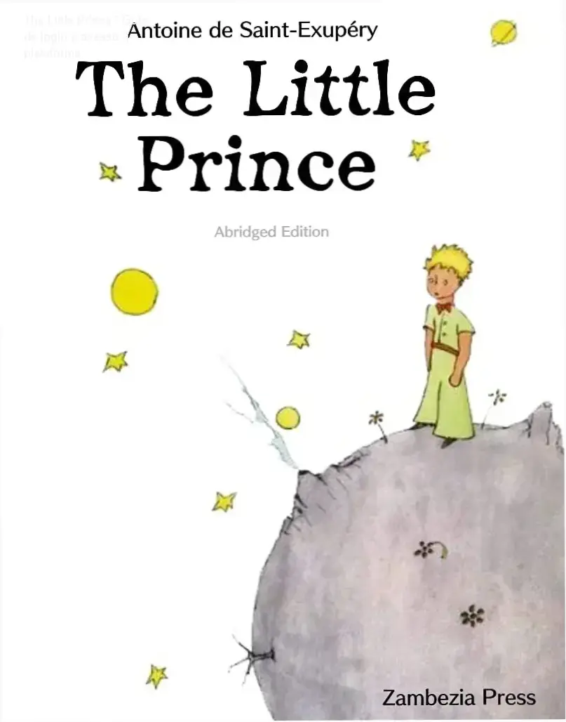 The Little Prince login, área de membros da plataforma do aluno