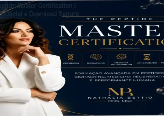 The Peptide Master Certification da Dra. Nathalia Bettio – download oficial e licença segura