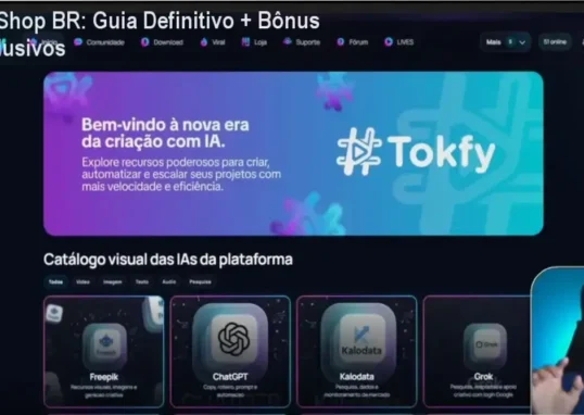 TokShop BR bônus, brindes e materiais complementares
