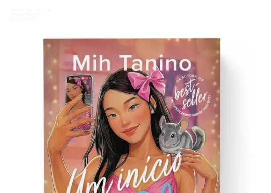 Capa do ebook Um início nada perfeito de Mih Tanino mostrando temas de fama e bullying