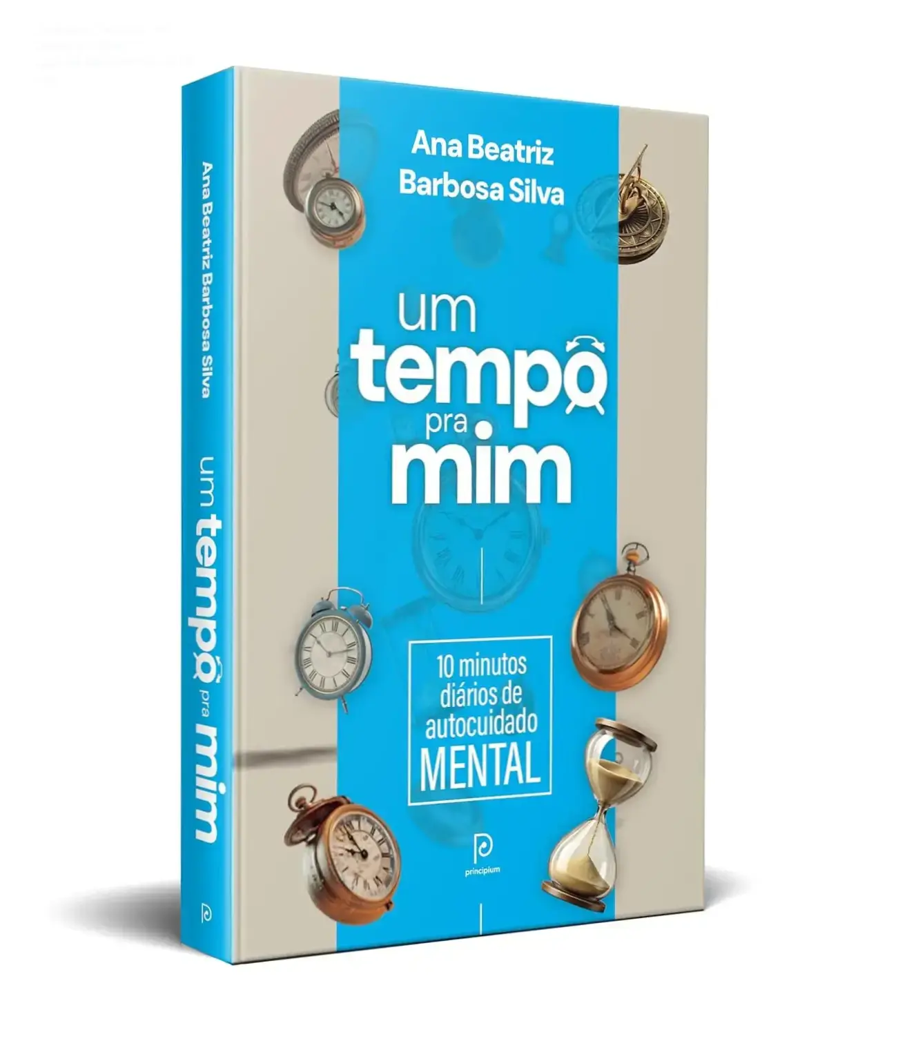 Capa do livro Um tempo pra mim mostrando prática de autocuidado mental de 10 minutos