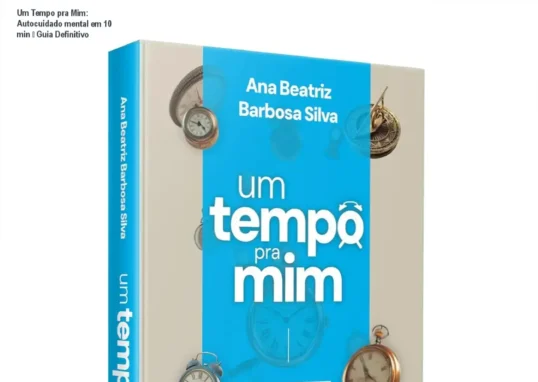 Capa do livro Um Tempo pra Mim, guia de autocuidado mental de 10 minutos