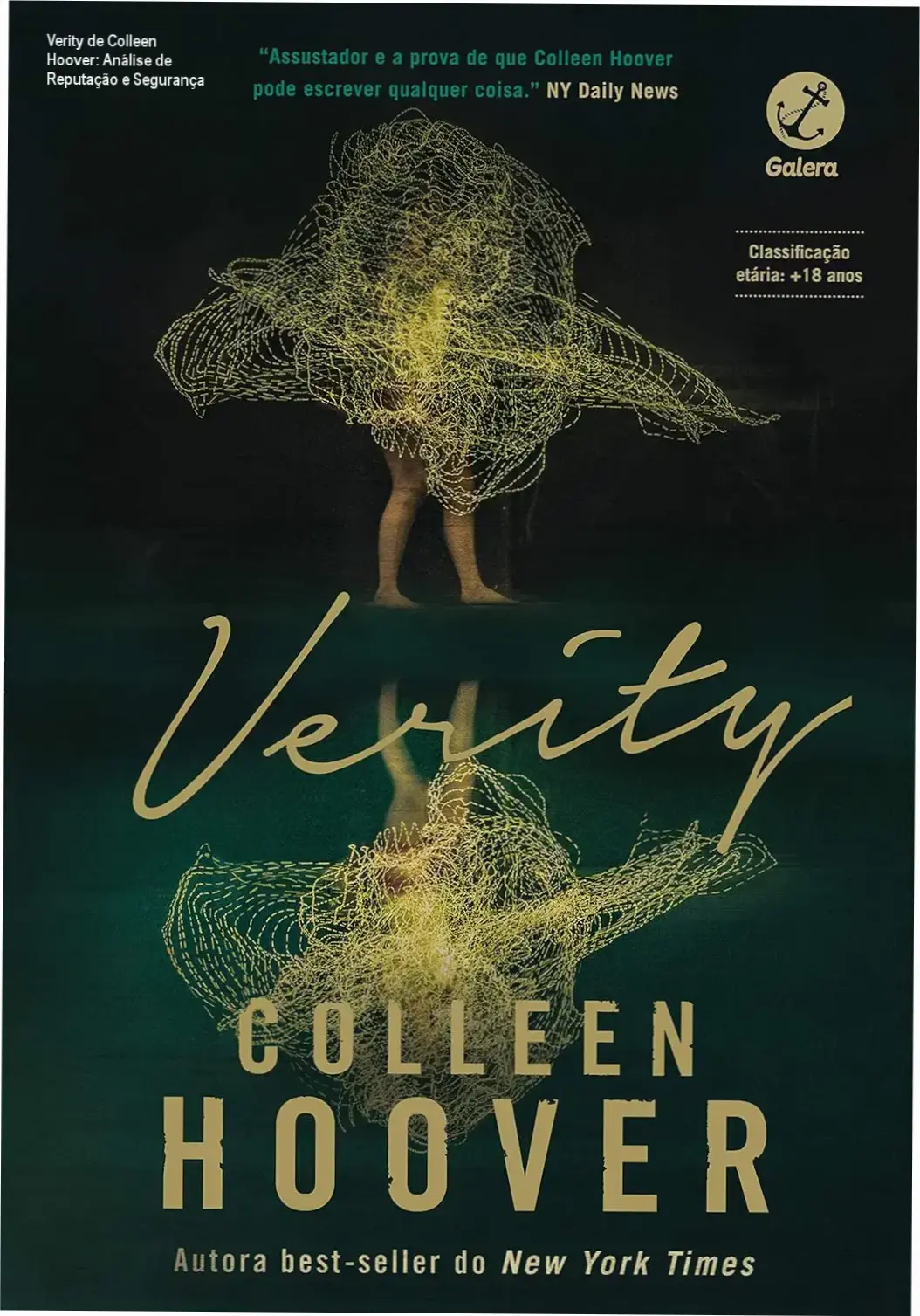 Verity de Colleen Hoover – reputação, segurança e confiabilidade