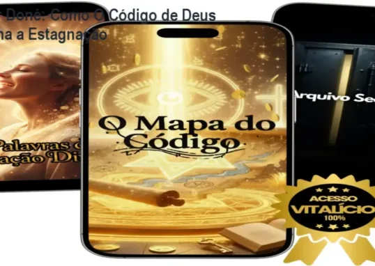 Victor Doné apresentando O Código de Deus, método de reprogramação mental para prosperidade