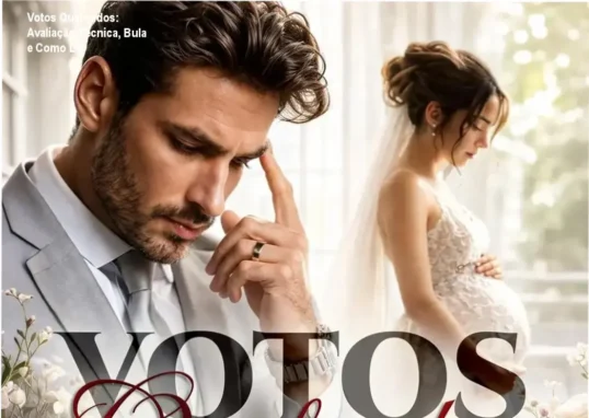 Capa do eBook Votos Quebrados mostrando a protagonista em destaque