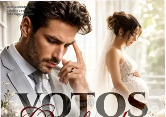 Capa do eBook Votos Quebrados mostrando drama de rejeição no altar
