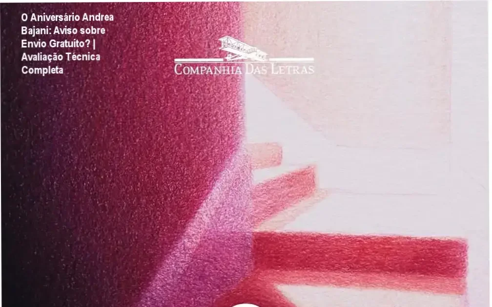 Romance 'O Aniversário' de Andrea Bajani, com capa marcante e simbolismo emocional.