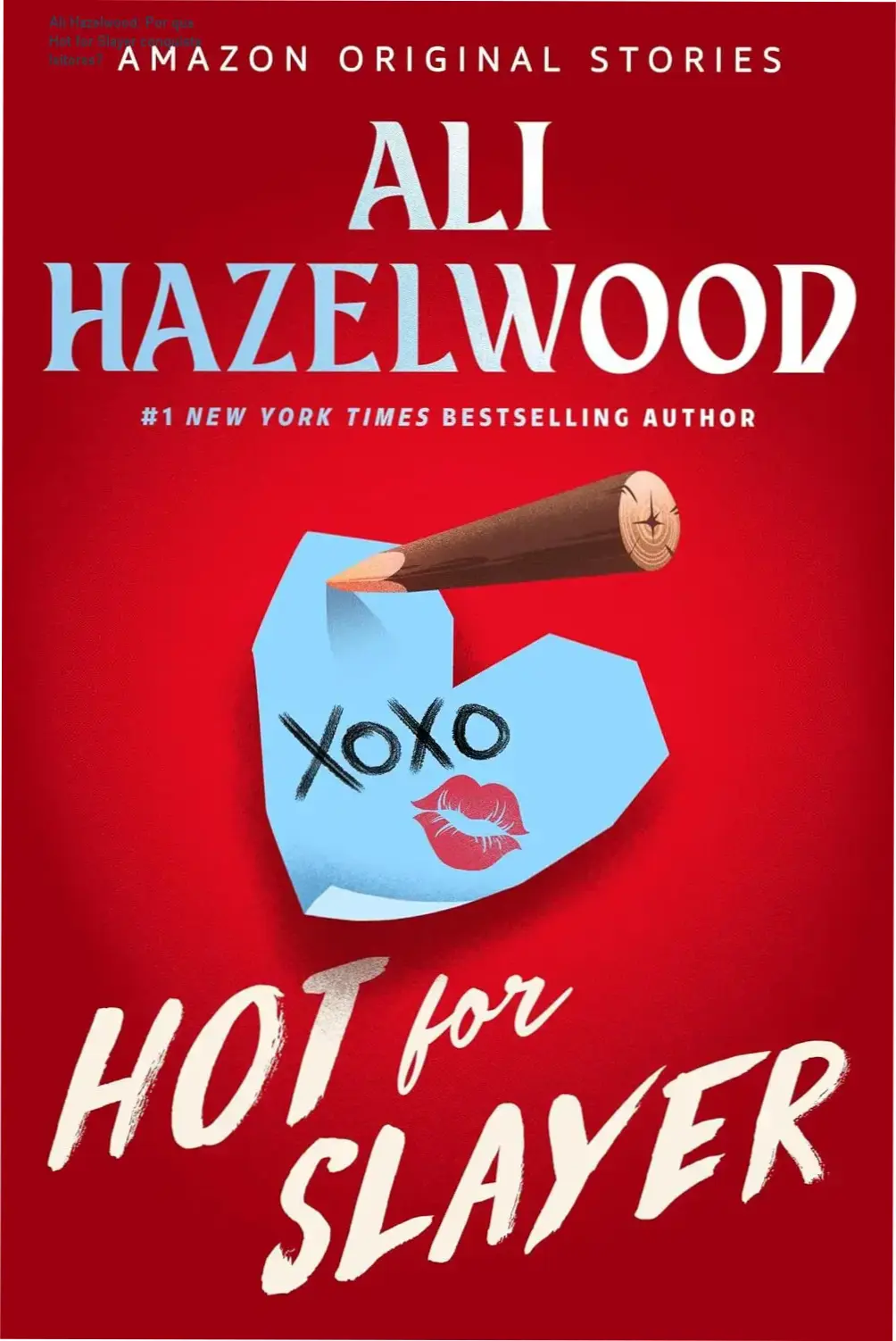 Capa do eBook Hot for Slayer de Ali Hazelwood, romance de vampiros