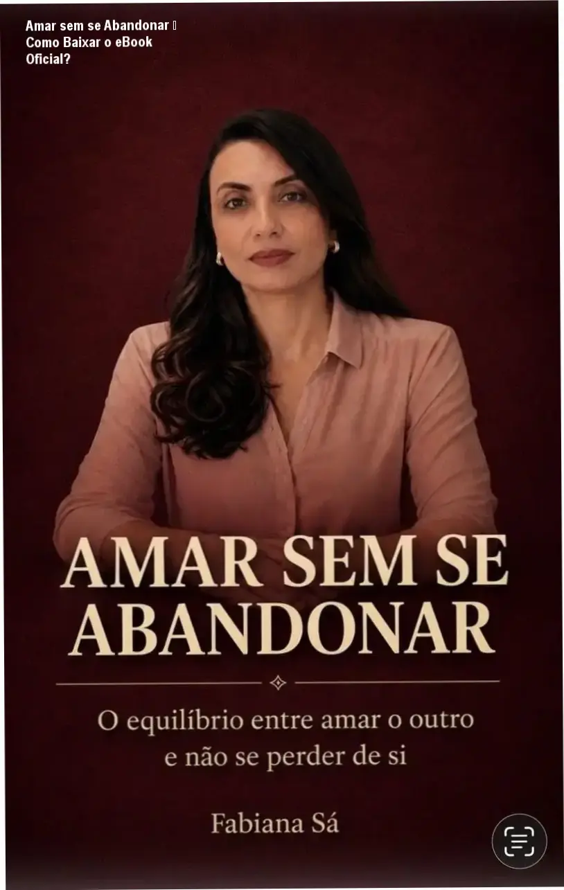 Capa do eBook "Amar sem se Abandonar" de Fabiana Sá, ilustrando a busca por download oficial no Kindle