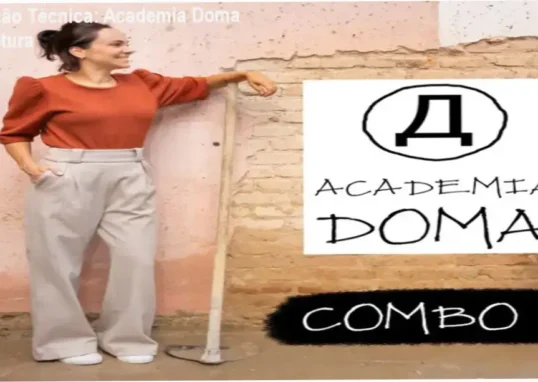 Guia explicativo sobre o produto digital Academia Doma Arquitetura