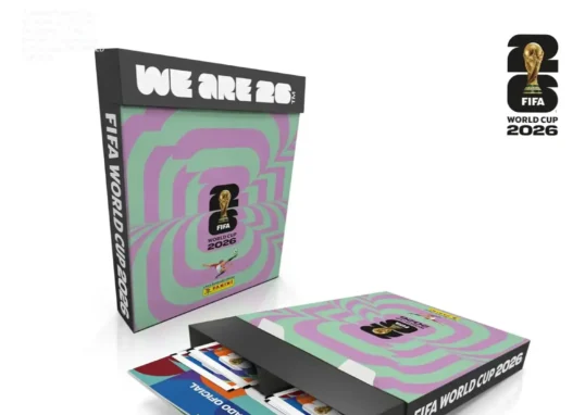 Guia explicativo sobre o produto digital Copa do Mundo da FIFA 2026™ Box Fliptop C/ 1 Álbum Brochura + 30 Envelopes de Figurinhas FIFA WORLD CUP 2026™