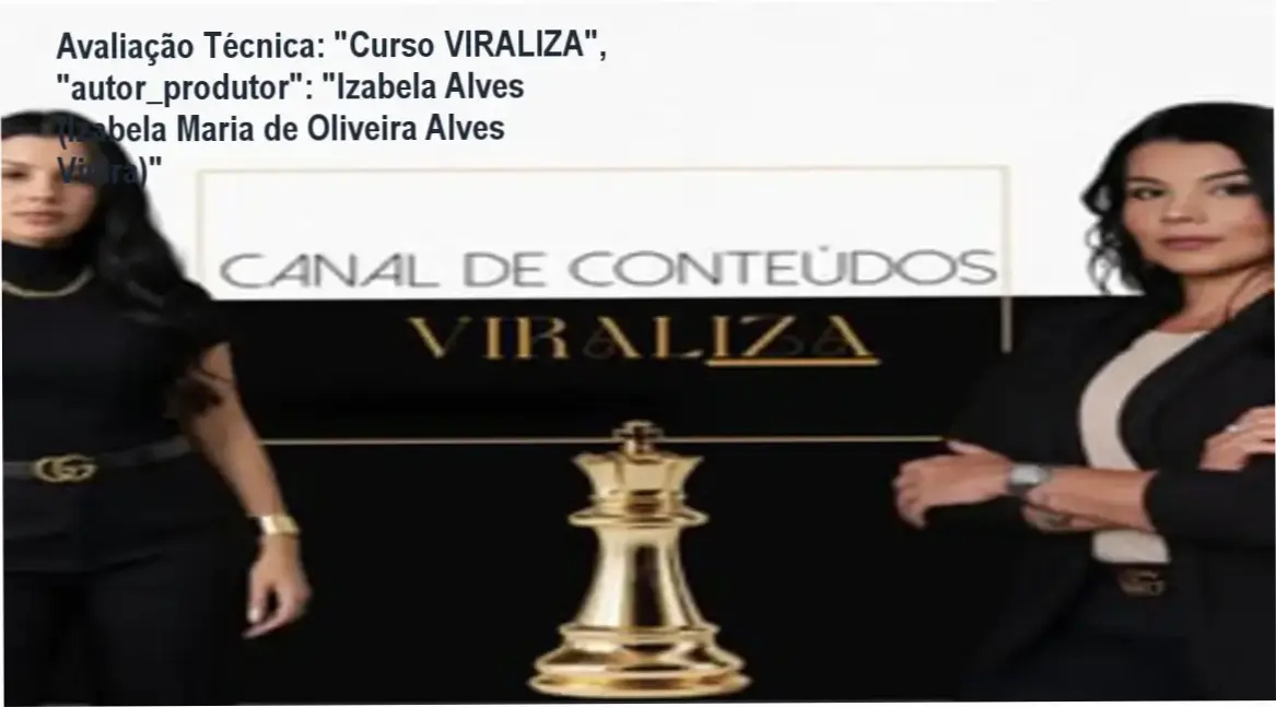 Guia explicativo sobre o produto digital "Curso VIRALIZA", "autor_produtor": "Izabela Alves (Izabela Maria de Oliveira Alves Vieira)"