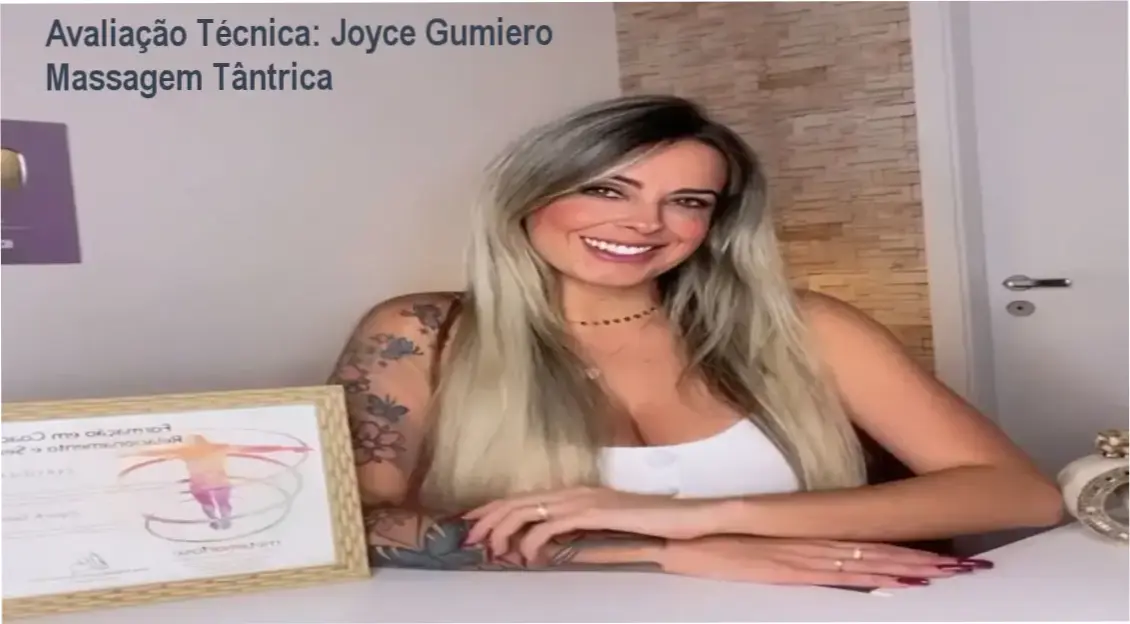 Guia explicativo sobre o produto digital Joyce Gumiero Massagem Tântrica
