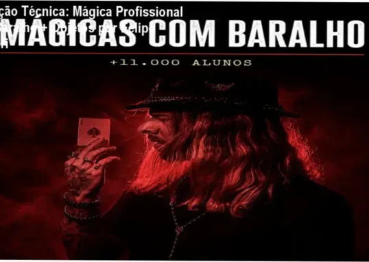 Guia explicativo sobre o produto digital Mágica Profissional Com Baralho + Objetos por Felipe Barbieri