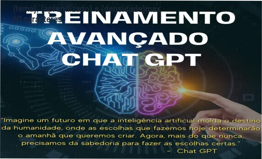 Guia explicativo sobre o produto digital Treinamento Avançado CHAT GPT e +500 Prompts para você dominar o Chat GPT!!!