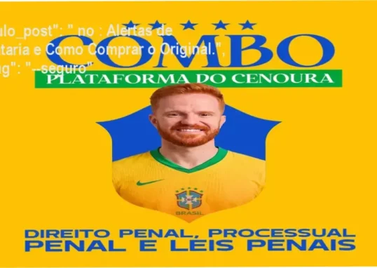 Guia explicativo sobre o produto digital COMBO 3 EM 1 (PENAL, PROCESSO PENAL e LEIS PENAIS)