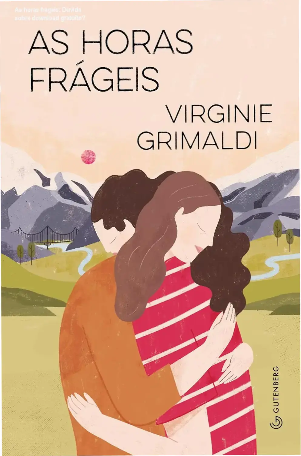 Capa do livro 'As Horas Fracas' de Virginie Grimaldi com personagens femininas em destaque