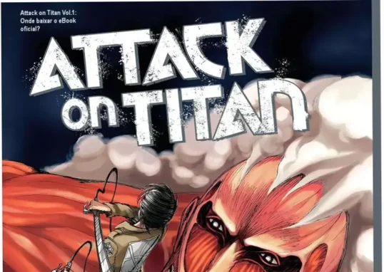 Capa do eBook Kindle Attack on Titan Vol.1 em inglês