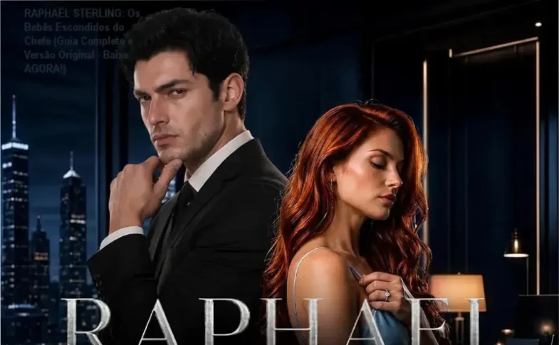Capa digital do ebook Os Bebês Escondidos do Chefe de Raphael Sterling com destaque em bilionário sedutor e gravidez inespetada
