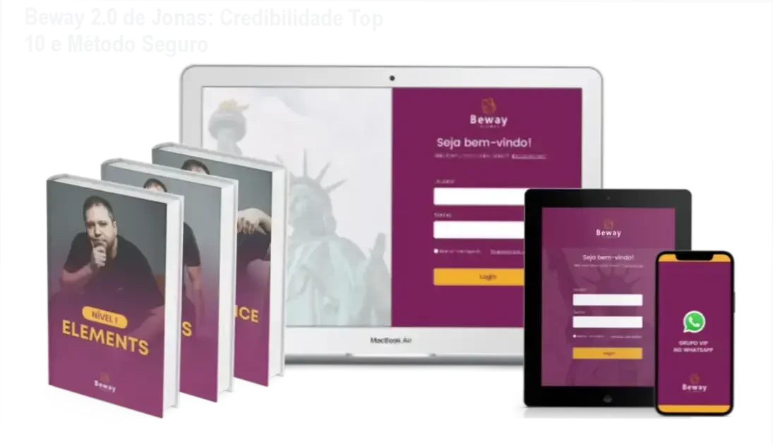 Beway 2.0 de Jonas – custo-benefício premium e método seguro de aprendizado
