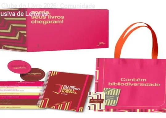 Box Clube do Livro 2026 | comunidade de leitores e networking