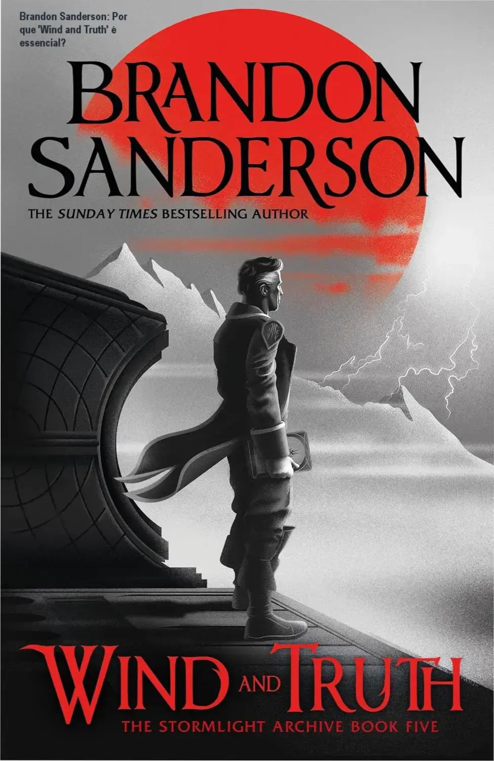 Capa do eBook Wind and Truth de Brandon Sanderson