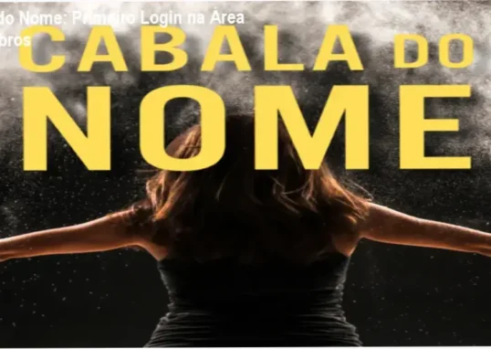 Cabala do Nome – Sandra Strauss login na área de membros da plataforma