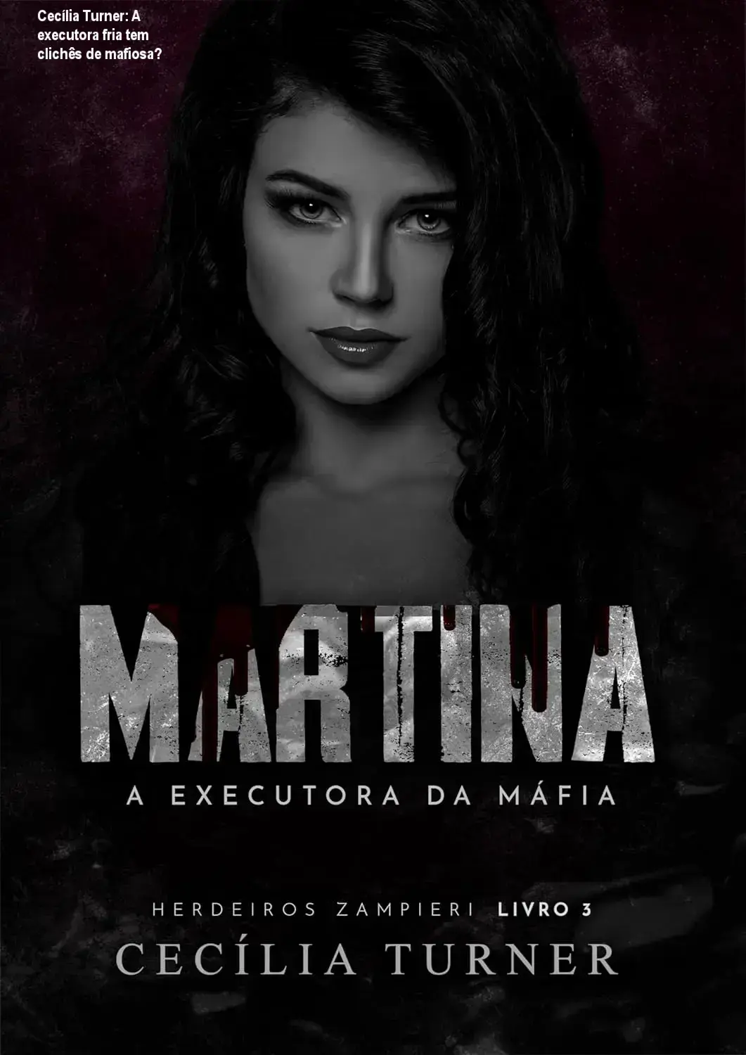 Capa do livro MARTINA: uma executora fria na cena inicial
