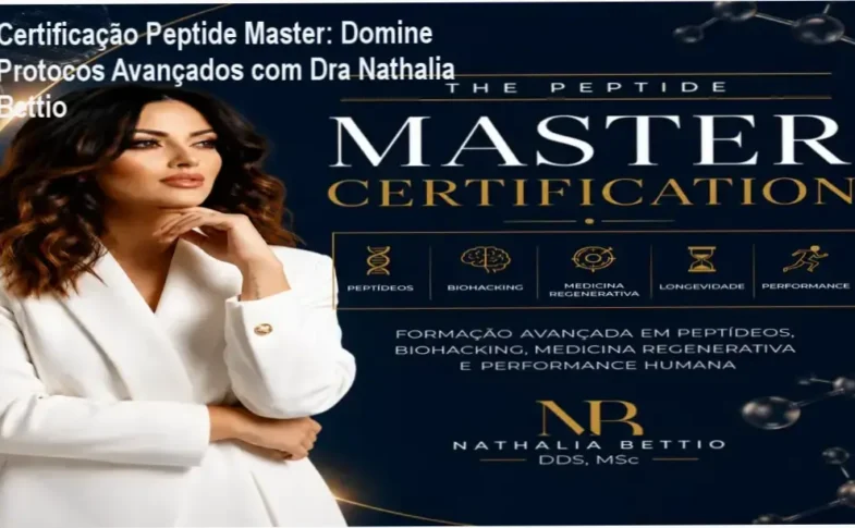Especialista em peptídeos explica técnicas clínicas avançadas para profissionais da saúde.