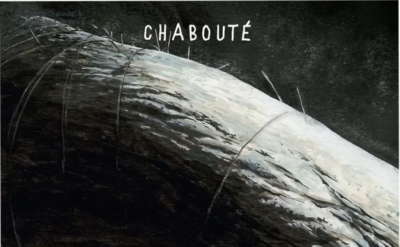 Ilustração da capa da edição única de Moby Dick por Christophe Chabouté, edição portuguesa exclusiva da Amazon