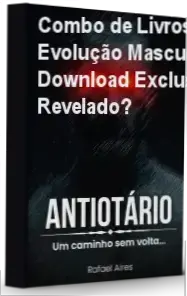 Capa digital do Combo de Livros de Evolução Masculina com título destacado.