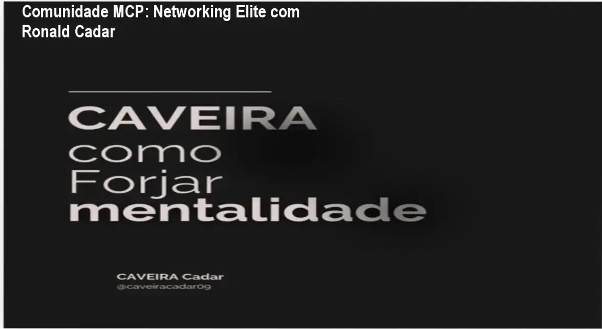 Método Cão Pastor – comunidade de alunos e networking com Ronald Cadar