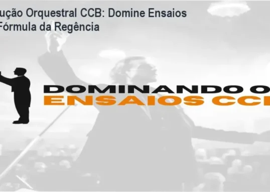 Liderança musical: conservatório imperial ensina técnicas de condução de ensaios da orquestra da CCB