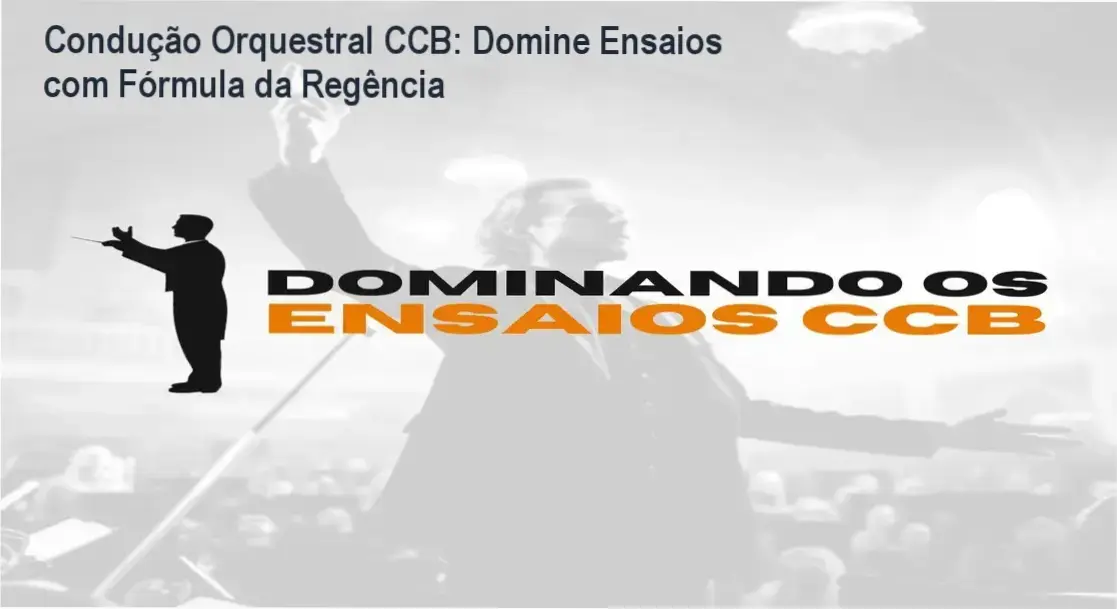 Liderança musical: conservatório imperial ensina técnicas de condução de ensaios da orquestra da CCB