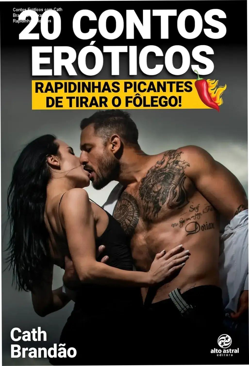 Capa digital destacada do eBook 20 Contos Eróticos: cenas de paixão em cenários urbanos cotidianos