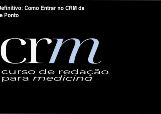 CRM Redação para Medicina da Luma e Ponto – login e acesso à área de membros