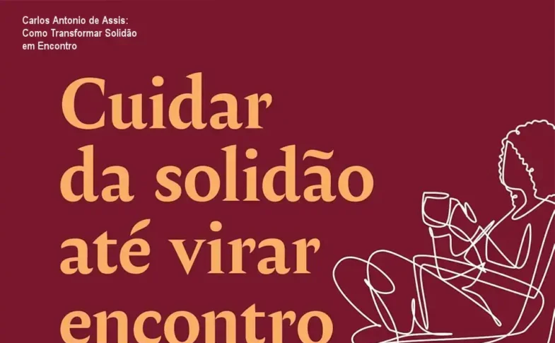 Ilustração que mostra a jornada de solidão à conexão interpessoal proposta por Carlos Antonio de Assis