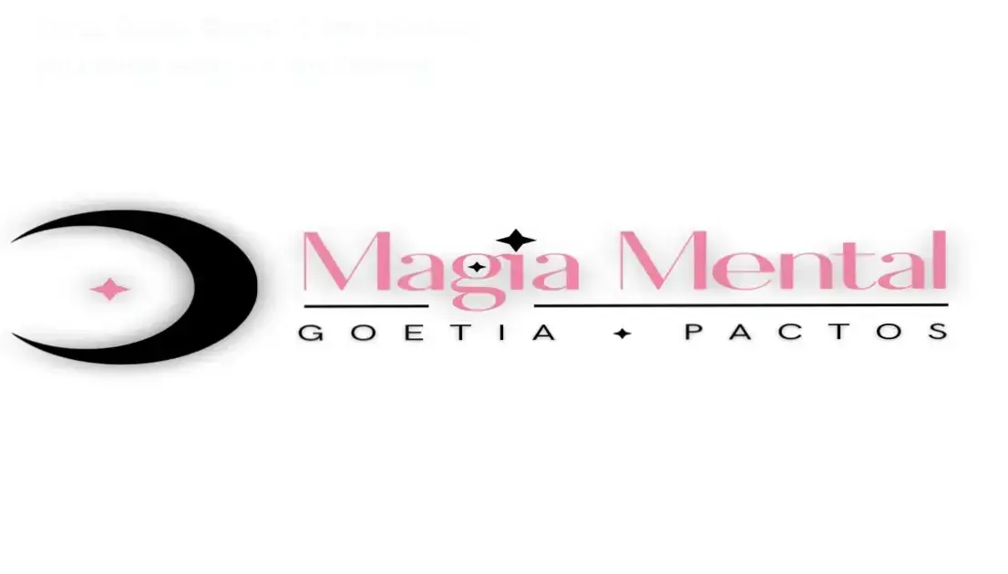 Imagem ilustrativa do Curso de Magia Goetia Mental mostrando módulos e prática mental esotérica