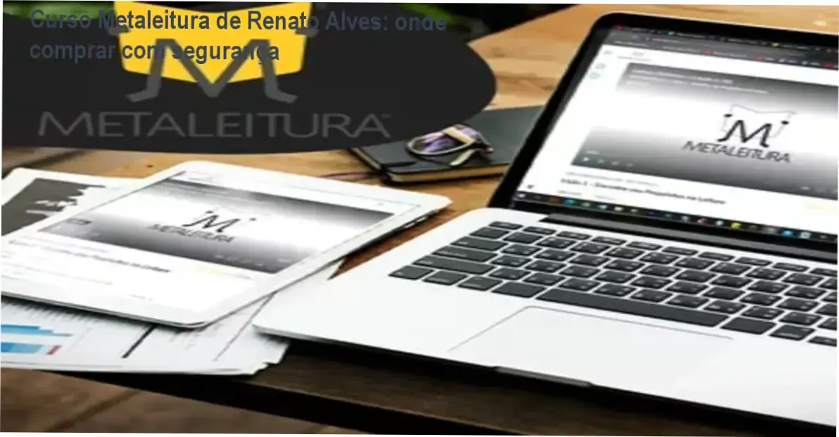 Curso Metaleitura de Renato Alves – cupom de desconto exclusivo