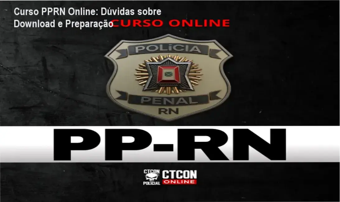 Frete de paisagem mostrar o curso de Polícia Penal do RN