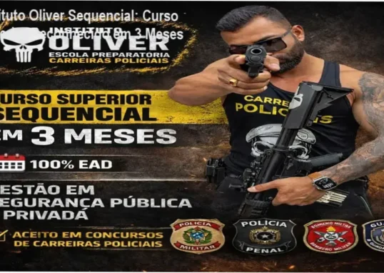 Aprendendo Direito Penal e Administrativo com o Curso Sequencial do Instituto Oliver para concursos na segurança pública.