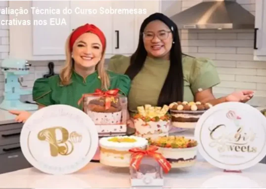 Curso de Sobremesas Lucrativas nos EUA – custo‑benefício e credibilidade da Gabi's Sweets