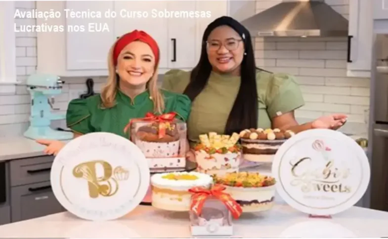 Curso de Sobremesas Lucrativas nos EUA – custo‑benefício e credibilidade da Gabi's Sweets