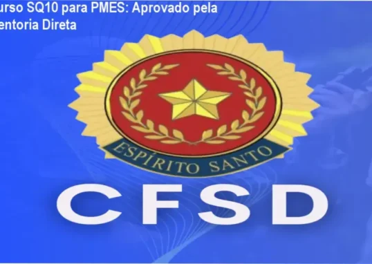 App interface displaying PMES course materials