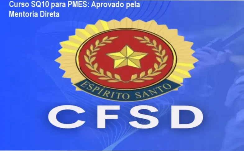 App interface displaying PMES course materials