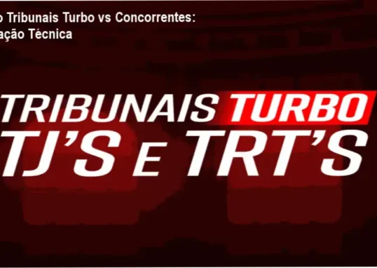 Curso Tribunais Turbo Instituto INAPI comparação com concorrentes e alternativas
