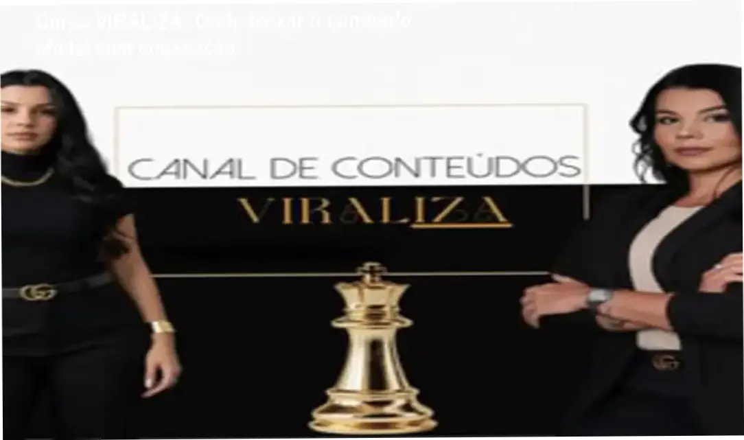 Captura de tela mostrando a página oficial de download do Curso VIRALIZA com destaque para o botão de acesso