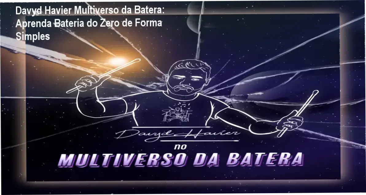 Davyd Havier ensinando técnica de bateria com exemplos práticos