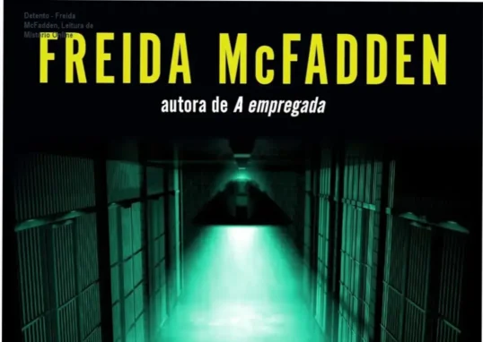 Capa digital do eBook 'O Detento' com destaque para Freida McFadden e Fernanda Abreu, Bearchas de Mistério número 1